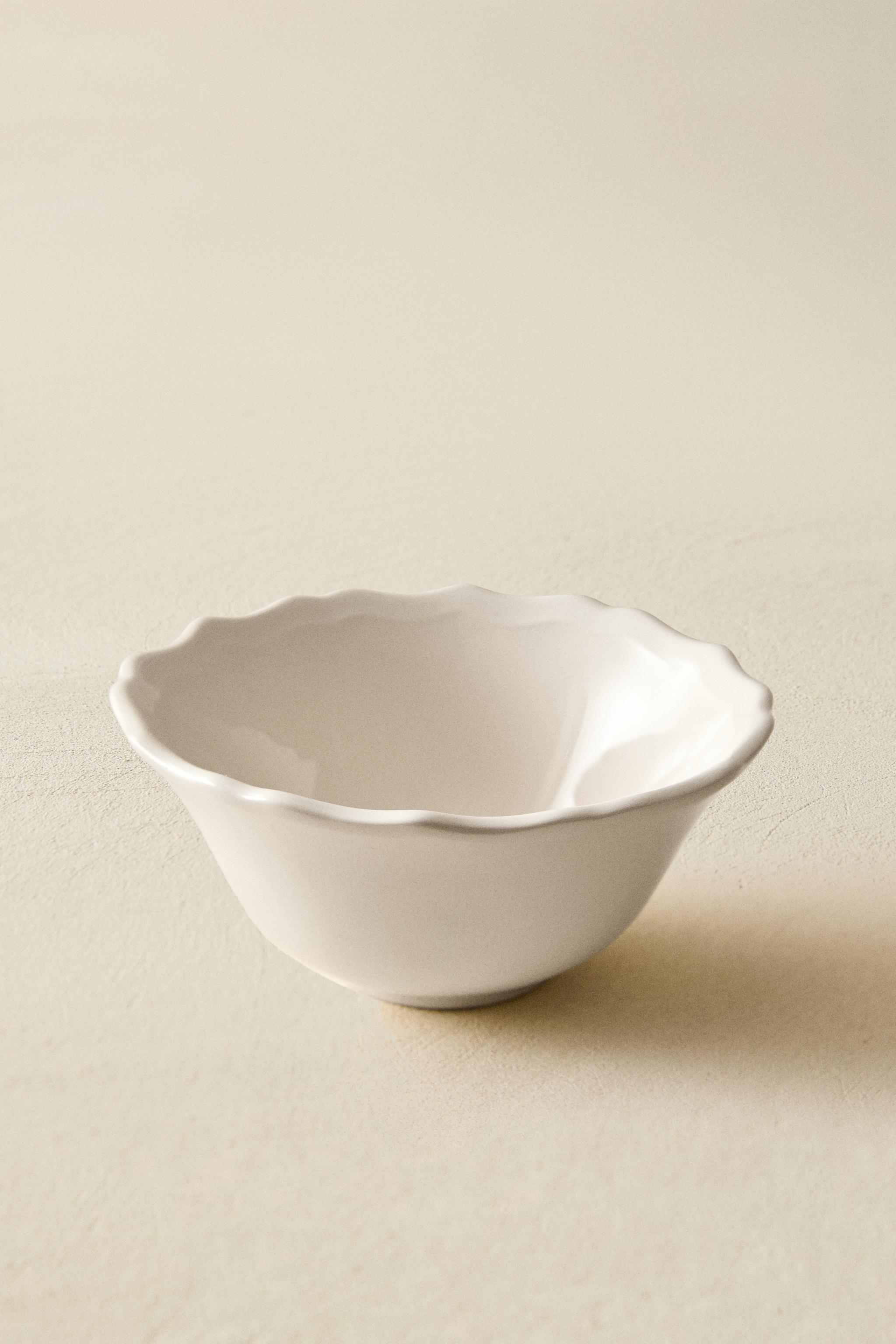 EARTHENWARE SNACK BOWL